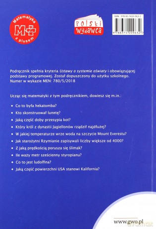Matematyka Szkoła podstawowa 8 Z plusem Podręcznik [KSIĄŻKA]