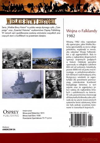 Wielkie Bitwy Historii 06: Wojna o Falklandy 1982 [KSIĄŻKA]+[DVD]