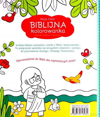 Moja mała biblijna kolorowanka [KSIĄŻKA]