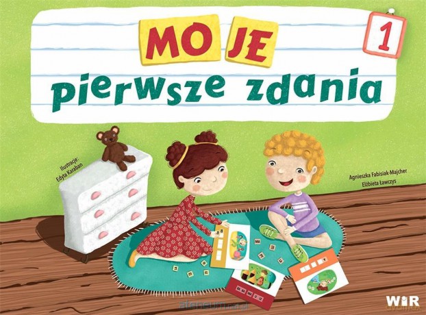 Moje pierwsze zdania 1 Zestaw tablic - Agnieszka Fabisiak-Majcher, Elżbieta Ławczys [KSIĄŻKA]