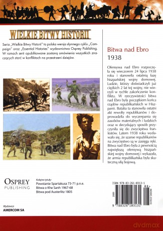 Wielkie Bitwy Historii 08: Bitwa nad Ebro 1938 [KSIĄŻKA]+[DVD]
