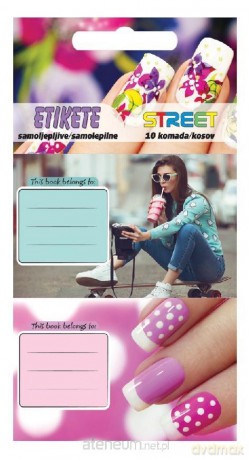 Naklejki na zeszyt Teen Girl 10/1