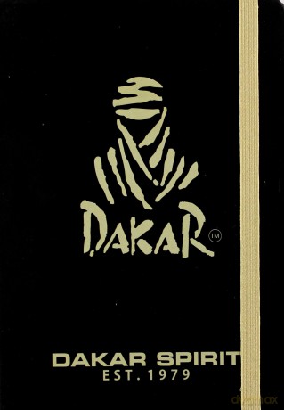 Notes A6 na gumkę Dakar