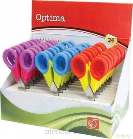 Nożyczki szkolne 13cm Optima