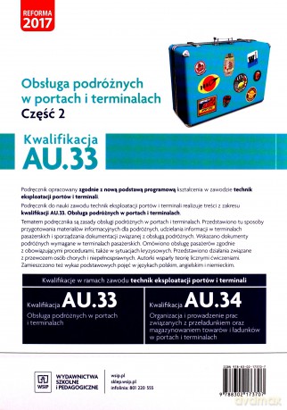 Obsługa podróżnych w portach i termin. AU.33 cz. 2 [KSIĄŻKA]
