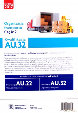 Organizacja transportu Kwal. AU.32. cz.2 [KSIĄŻKA]