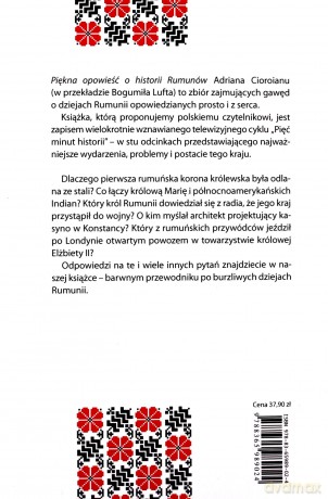 Piękna opowieść o historii Rumunów - Adrian Cioroianu [KSIĄŻKA]
