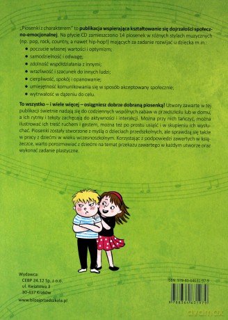 Piosenki z charakterem. - Agnieszka Kornacka [KSIĄŻKA]