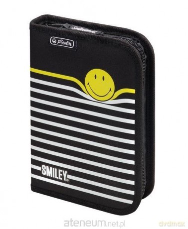Piórnik B.W. Smiley B&Y Stripes