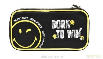 Piórnik owalny kompaktowy Smiley Winner