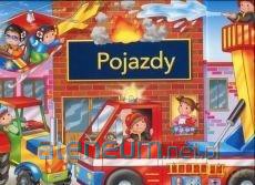 Pojazdy - teczka z książeczkami [KSIĄŻKA]