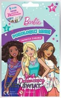 Pokoloruj mnie. Dziewczęcy świat. Barbie. [KSIĄŻKA]