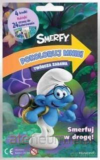Pokoloruj mnie. Smerfuj w drogę, Smerfy [KSIĄŻKA]