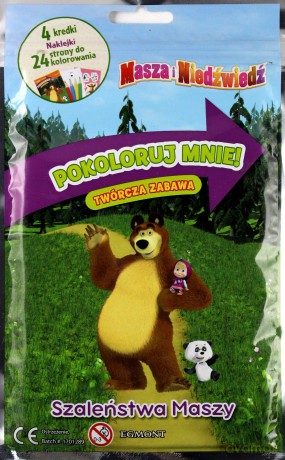 Pokoloruj mnie. Szaleństwa Maszy. Masza [KSIĄŻKA]