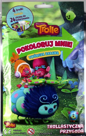 Pokoloruj mnie. Trollastyczna przygoda. Trolle [KSIĄŻKA]