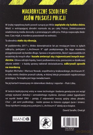 Polskie Archiwum X. Nie ma zbrodni bez kary - Piotr Litka, Bogdan Michalec, Mariusz Nowak [KSIĄŻKA]