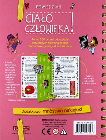 Powiedz mi! Ciało człowieka! - Anne Royer [KSIĄŻKA]