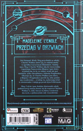 Przeciąg w drzwiach - Madeleine L'Engle [KSIĄŻKA]