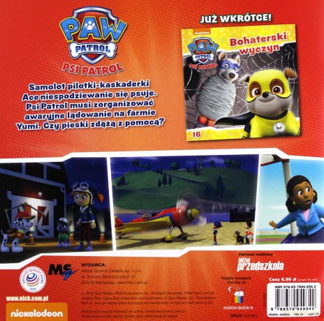 Psi Patrol 15 Podniebne sztuczki [KSIĄŻKA]