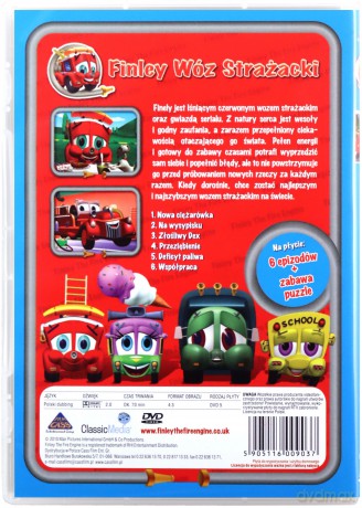Finley wóz strażacki - Nowa ciężarówka i inne historie [DVD]
