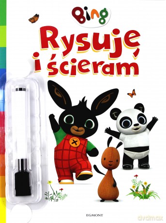 Rysuję i ścieram. Przygoda w parku. Bing [KSIĄŻKA]
