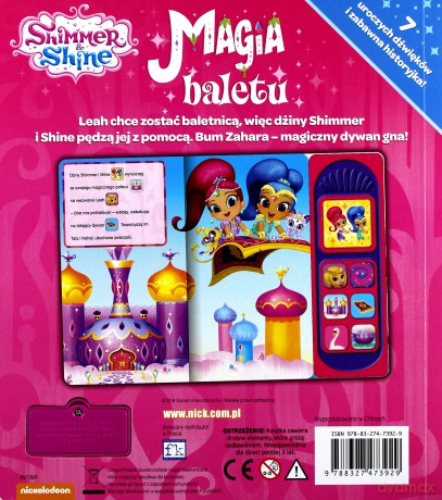 Shimmer&Shine. Magia baletu [KSIĄŻKA]