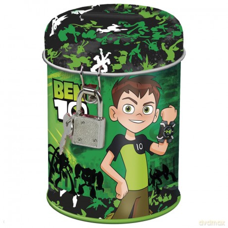 Skarbonka z kłódką Ben 10 10