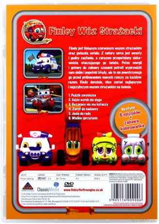 Finley wóz strażacki - Pędzik zwycięzca i inne historie [DVD]