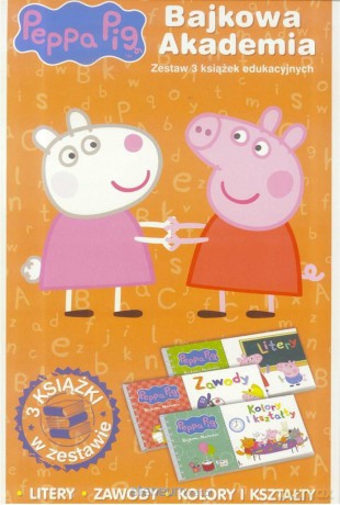 Świnka Peppa - Bajkowa Akademia Nr.1 [KSIĄŻKA]