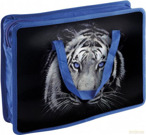 Teczka na prace plastyczne z nadrukiem Tiger