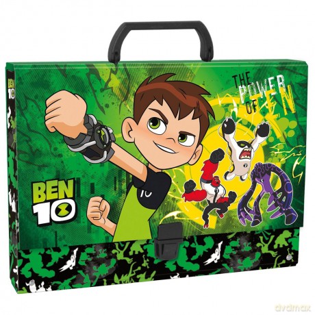 Teczka twarda z rączką Ben 10