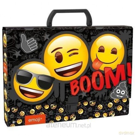 Teczka twarda z rączką Emoji