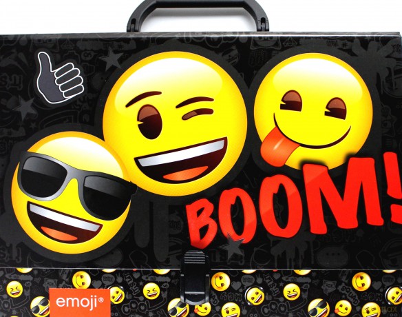 Teczka twarda z rączką Emoji