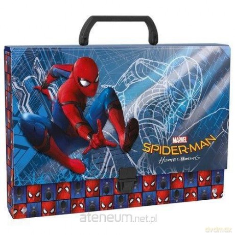 Teczka twarda z rączką Spider-Man Homecoming