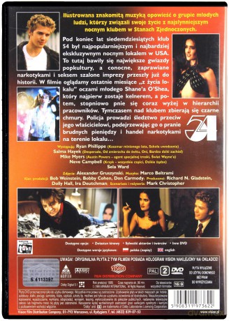 Klub 54 [DVD]