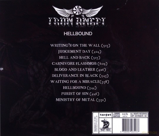Iron Angel: Hellbound [CD]