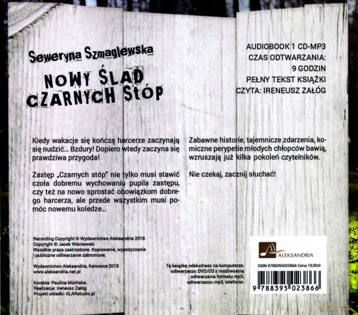 Nowy Ślad Czarnych Stóp - Seweryna Szmaglewska [AUDIOBOOK]