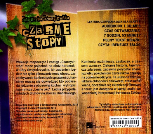 Czarne Stopy - Seweryna Szmaglewska [AUDIOBOOK]
