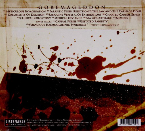 Aborted: Goremageddon Re-Edition [CD]