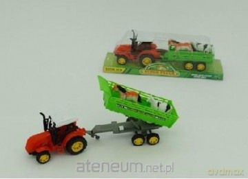Traktor z przyczepą podnoszoną 33 cm