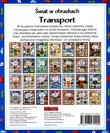 Transport. Świat w obrazkach - Emilie Beaumont, Marie-Renee Guilloret [KSIĄŻKA]