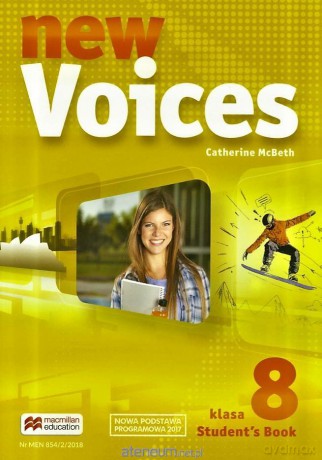 Voices New 8 podręcznik Reforma 2017 [KSIĄŻKA]