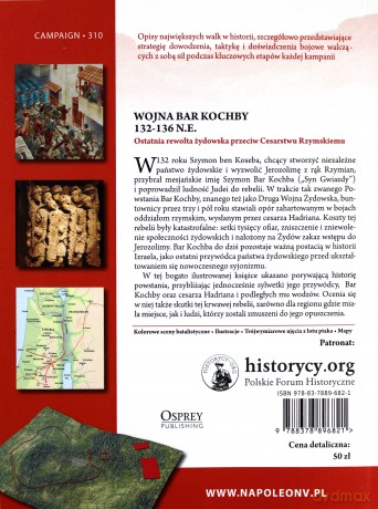 Wojna Bar Kochby 132-136 n.e - Lindsay Powell [KSIĄŻKA]
