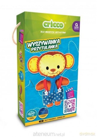 Wyszywanka-Przytulanka Małpka