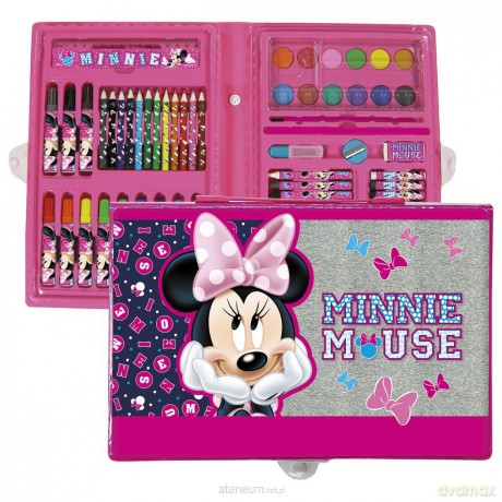 Zestaw 4 przyborów szkolnych Minnie 21
