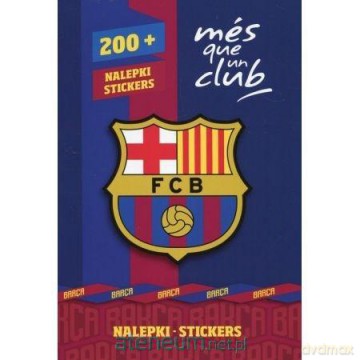 Zestaw nalepek 200+ FC Barcelona
