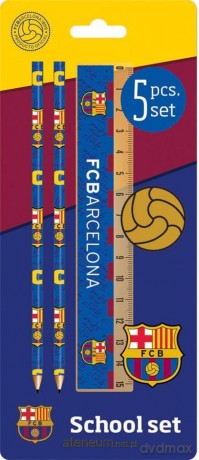 Zestaw przyborów szkolnych FC Barcelona