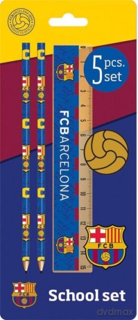 Zestaw przyborów szkolnych FC Barcelona