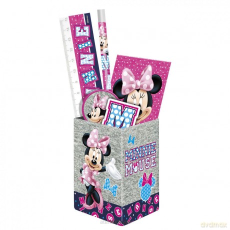 Zestaw przyborów szkolnych Minnie 21