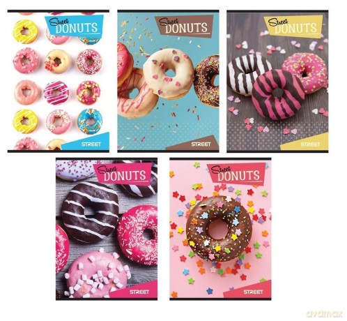 Zeszyt A4/54K Donuts (10 szt)